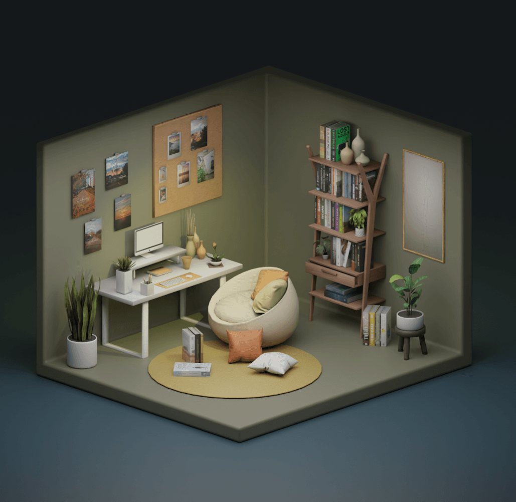 Набор мебели Bookworm's Oasis